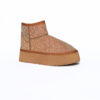 RZ-VK102 UGG Glitter Half Boot - Image 4